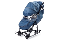 Наши Детки 6 (НДТ6) (Упак 2 шт) (Цвет ткани: Синий (С листочками (НДТ6/2)))