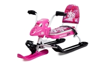 Snowpatrol (СНД2) (Упак 1 шт) (Цвет рамы: Белый (СНД2/SP2); Цвет пласт.: Черный / Розовый)