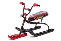 Snowdrive (СНД3) (Упак 1 шт) (Цвет рамы: Бордовый (Робот СНД3/Р2); Цвет пласт.: Черный / Красный)