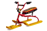 Snowdrive (СНД3) (Упак 1 шт) (Цвет рамы: Черный (СНД3/SD4 Nika Kids Snowdrive4); Цвет пласт.: Черный / Желтый)