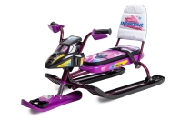 Snowpatrol (СНД2) (Упак 1 шт) (Цвет рамы: Сиреневый ( Slalom СНД2/SL); Цвет пласт.: Черный / Розовый)