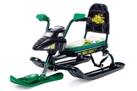 Snowpatrol (СНД2) (Упак 1 шт) (Цвет рамы: Зеленый (Лак)  (Граффити СНД2/ГЗ2); Цвет пласт.: Черный / Зеленый)