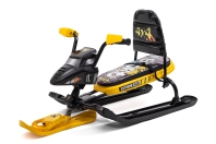 Snowpatrol (СНД2) (Упак 1 шт) (Цвет рамы: Черный (Граффити СНД2/ГЖ2); Цвет пласт.: Черный / Желтый)