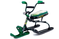 Snowdrive (СНД3) (Упак 1 шт) (Цвет рамы: Зеленый (Лак)  (Граффити СНД3/ГЗ2); Цвет пласт.: Черный / Зеленый)