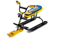 Snowdrive (СНД3) (Упак 1 шт) (Цвет рамы: Черный (Winter sport СНД3/WS); Цвет пласт.: Черный / Желтый)